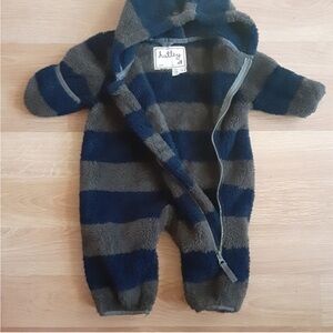 New Hatley bunting‎ suit,snowsuit,Sherpa plush fleece,size 3-6 months